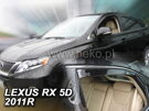 Deflektory okien LEXUS  RX 5D III  2009-2015R.(AL10)(+zadné 2ks)