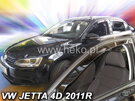 Deflektory okien VW JETTA  4d  2011r.→ SEDAN