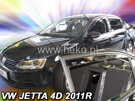 Deflektory okien VW JETTA  4d  2011r.→ (+Zadné)SEDAN