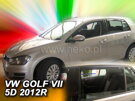 Deflektory okien VW GOLF VII 5d  2012r.→ (+Zadné)