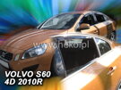 Deflektory okien VOLVO S60 4d od r.  2010→ (+Zadné)