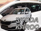 Deflektory okien SKODA KAROQ  5-dver od r.  2017 → (+ zadné 2 ks)