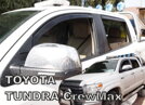 Deflektory okien TOYOTA Tundra 4D Crewmax od r. 2014 → (+ zadné 2 ks)