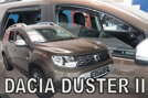 Deflektory okien Dacia Duster II 5D 2018→(+zadné)