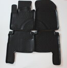 Gumové autokoberce LOCKER KIA Sorento r. 2012 - 2015 4ks