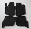 Gumové autokoberce LOCKER Seat Leon II r. 2005-2012 (4 ks)