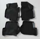 Gumové autokoberce LOCKER Škoda Octavia II r. 2004-2013 (4 ks)