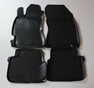 Gumové autokoberce LOCKER Subaru Forester III r. 2008-2012 (4 ks)