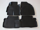 Gumové autokoberce  LOCKER Toyota Auris r. 2007-2012 (3 ks)