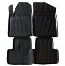 Gumové autokoberce LOCKER Citroen C3 r. 2002-2009 4ks