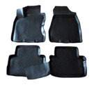 Gumové autokoberce LOCKER Nissan X-Trail II 2007-2013 4ks