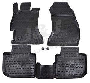 Gumové autokoberce do auta LOCKER Subaru XV od 2012-2017