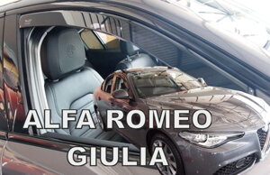 Deflektory okien Alfa Romeo Giulia 5d 2016r. → (predné 2 ks)
