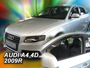 Deflektory okien Audi A4 (B8) 4d 2009-2015r.(+zadné 2 ks) Sedan