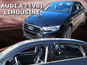 Deflektory okienAUDI A3 LIMOUSINE/SEDAN (V8) 4D r. 2013-2020 (+zadné 2 ks)