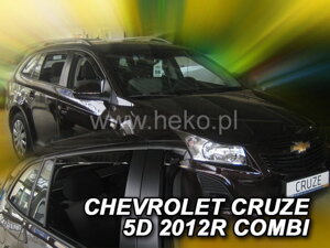 Deflektory okien Chevrolet CRUZE 5d 2012r.→ combi (+zadné 2 ks)