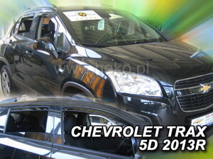 Deflektory okien Chevrolet TRAX 5d 2013r.→ (+zadné 2 ks)