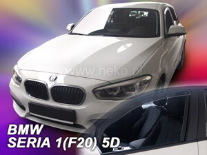 Deflektory okien BMW seria 1, F 20, 5d 2011r.→ (predné 2 ks)