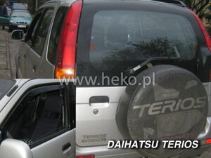 Deflektory okien DAIHATSU TERIOS I  5D 1997-2005R