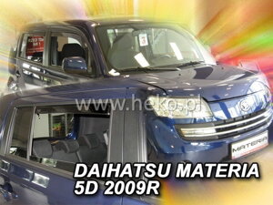 Deflektory okien DAIHATSU MATERIA 5D 2006R.→(+zadné)