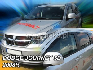 Deflektory okien DODGE JOURNEY 5D 2008R.→