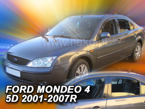 Deflektory okien FORD MONDEO 5-dver.LTB / 4 SED r. 2001-2007 (+zadné)