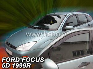 Deflektory okien FORD FOCUS 4d / 5d r. 1998r.-2005 (predné 2 ks)