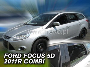 Deflektory okien FORD FOCUS III 5d od r. 2011 → combi  (+zadné 2ks)