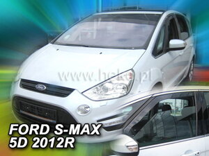 Deflektory okien FORD S-MAX I 5D r. 03/2010-2015 (po LIF) (predné 2 ks)