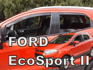 Deflektory okien Ford ECOSPORT II 5D 2013r.→ (+ zadné 2 ks)