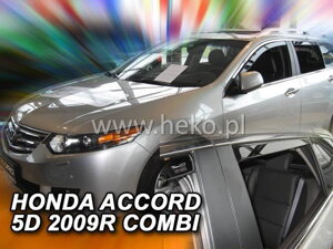 Deflektory okien HONDA ACCORD   4-dver. od r. 2009→ COMBI  (+zadné 2 ks)