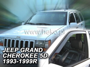 Deflektory okien Jeep GRAND CHEROKEE ZJ 1993r.-1999r. (predné 2 ks)