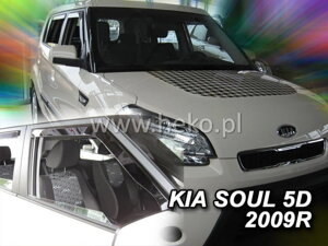 Deflektory okien Kia SOUL I 5d 2009-2014r. (predné 2 ks)