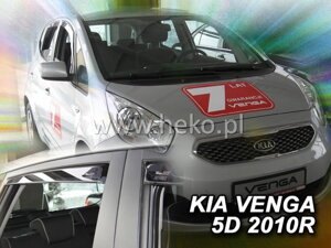 Deflektory okien Kia VENGA 5d 2010r.→ (+zadné 2 ks)