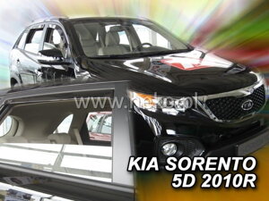 Deflektory okien KIA SORENTO  II   5d 2009-2015r.(+zadné 2 ks)