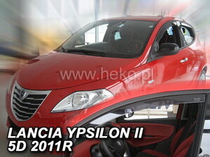 Deflektory okien Lancia YPSILON II 5d 2011r.→ (predné 2 ks)