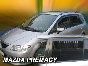 Deflektory okien MAZDA PREMACY  5d 1999- 2005r. (+Zadné)