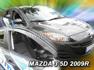 Deflektory okien MAZDA 3   II 4/5d  2008-2014r.