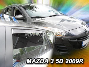 Deflektory okien MAZDA 3   II 4/5d  2008-2014r.(+Zadné) HTB