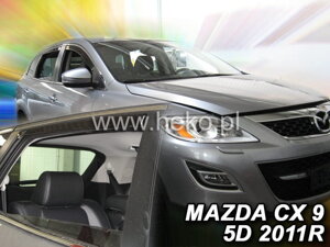 Deflektory okien MAZDA CX – 9  5-dver. od r. 2007 → (+zadné)