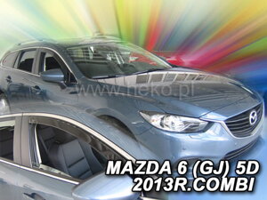 Deflektory okien MAZDA 6 (GJ)  4/5d 2013r.→ combi