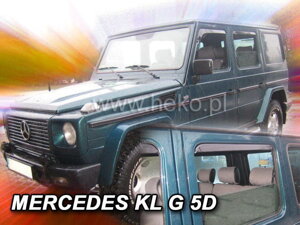 Deflektory okien MERCEDES klasa  G 5D (+Zadné)