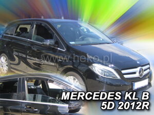 Deflektory okien MERCEDES klasy B  W246 5d od 2011r.→