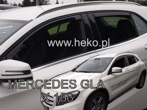 Deflektory okien MERCEDES GLA  X156 5D 2014R→ (+Zadné)