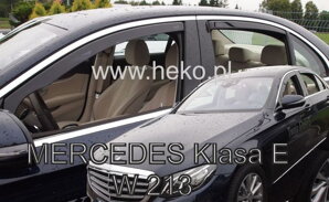 Deflektory okien MERCEDES klasa E, W 213  4D 2016R→ (+Zadné)SEDAN