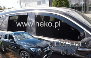 Deflektory okien MERCEDES GLC  X253 SUV 5D 2016R→ (+Zadné)