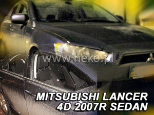 Deflektory okien MITSUBISHI LANCER 4/5D 2007R. →