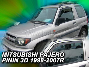 Deflektory okien MITSUBISHI PAJERO PININ  3d  1998-2007r.