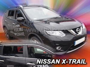 Deflektory okien NISSAN X-TRAIL III (T32)  5-dver. od r. 2013 → (+zadné)