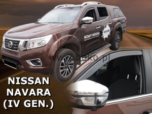 Deflektory okien NISSAN NAVARA                           IV    4d  2014r.→